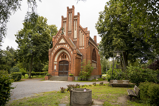 Kappel des Friedhofs St. Hedwig in Berlin Weßensee