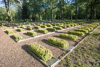 Exemplarische Reihengräber