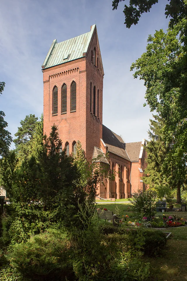 Kapelle des des Friedhofs St. Hedwig in Weißensee