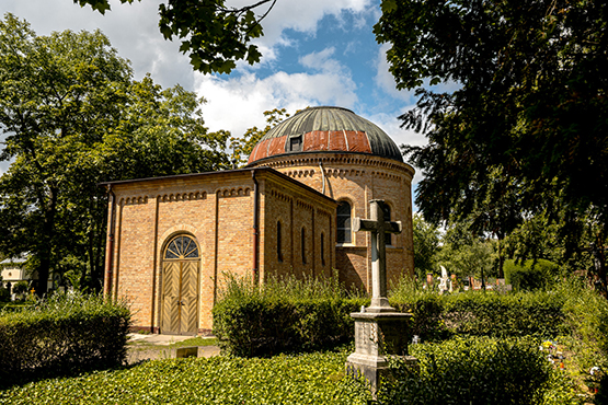 Kappel des Friedhofs St. Hedwig in Berlin Weßensee