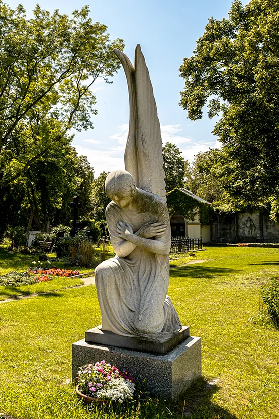 Kapelle des des Friedhofs St. Hedwig in Weißensee