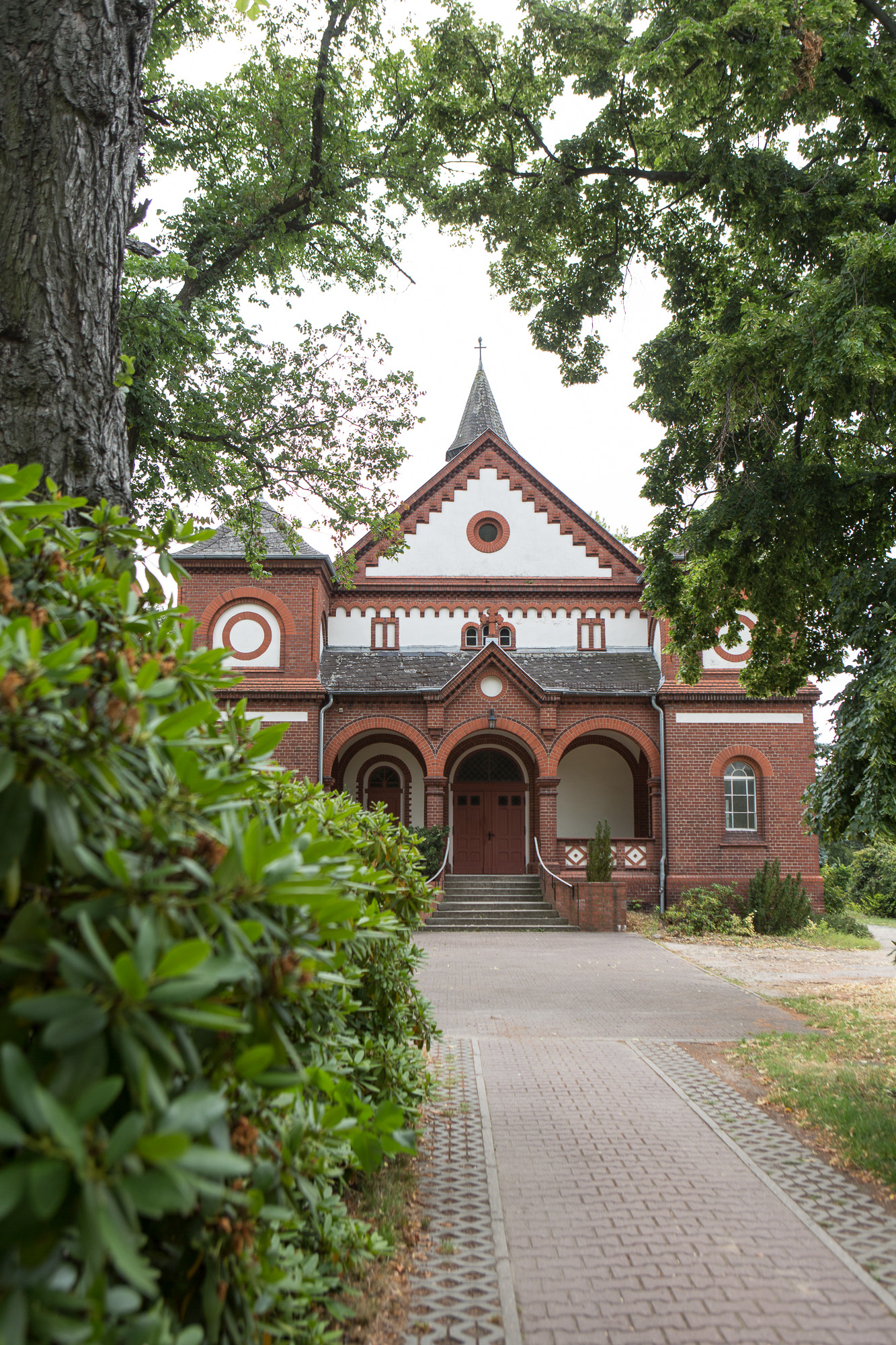 Kapelle des des Friedhofs St. Mathias(Neu) in Berlin-Tempelhof